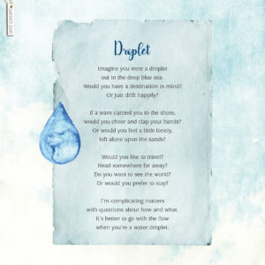 Daphne's Diary poem Droplet