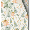 Daphne's Diary Christmas wrapping paper 'Christmas tree and gift' 10 sheets
