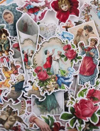 Daphne's Diary Set stickertjes ‘Vintage Victoriaanse Objecten’