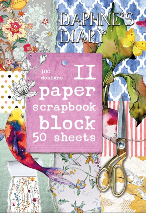 Daphne's Diary Paper scrapbook block 2 NIEUW