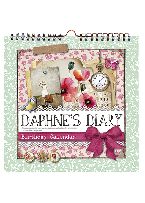 Daphne's Diary Calendrier d'anniversaire 'Moyen'