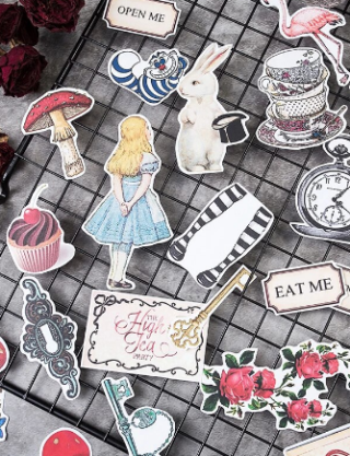 Stickers Vintage Alice 1