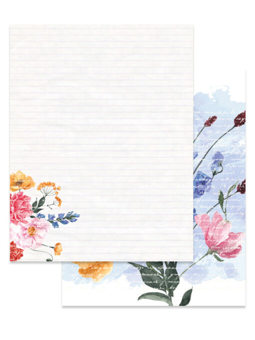 Daphne's Diary Writing paper 'Flowers'