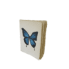 Daphne's Diary Blauwe vlinder perkament papieren notitieboekje