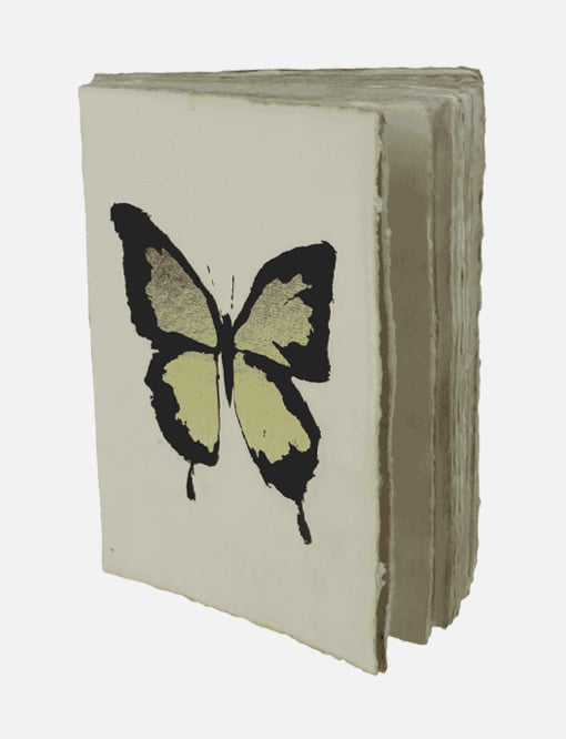 Daphne's Diary Gouden vlinder perkament papier notitieboek A5