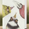 Daphne's Diary Cute Birdie Wenskaart – Dierenkaart