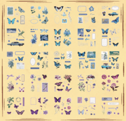 Daphne's Diary sticker set 'Vlinders'