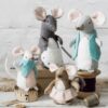 Daphne's Diary Mouse Family Vilten knutselset