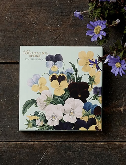 Daphne's Diary Vierkante kaartenmap ‘Bloeiend voorjaar’