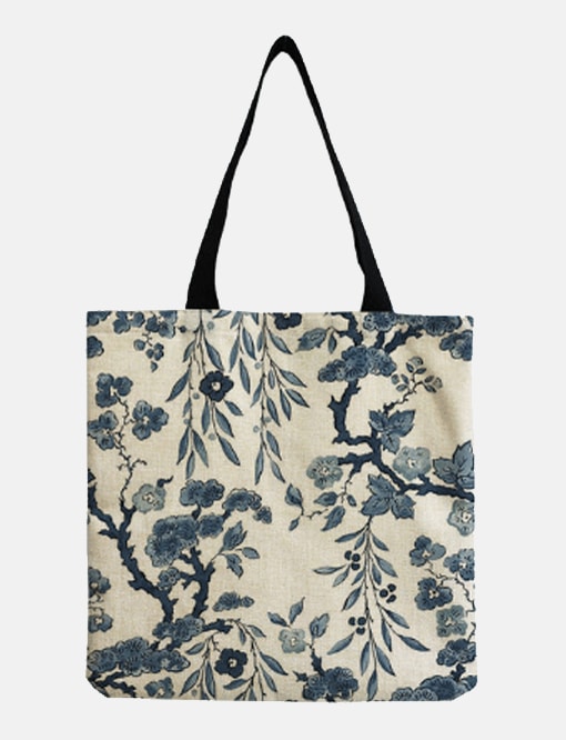Daphne's Diary Shoulder bag ‘Blue Flowers’
