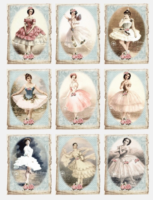 Daphne's Diary Stickers ‘Ballet’