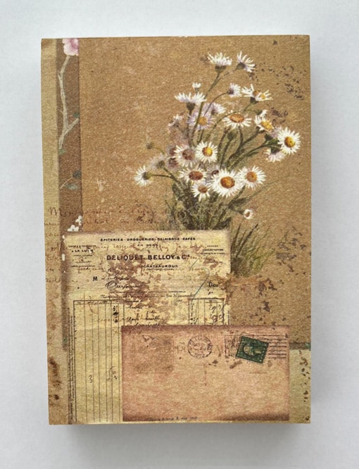 Daphne's Diary Scrapbook paper ‘Beige flowers’