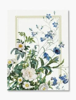Daphne's Diary Notebook ‘Blue flower garden’