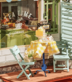 Rolife DIY miniature house Flowery Sweets & Teas