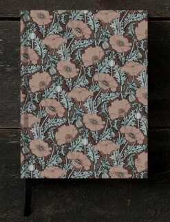 Daphne's Diary Notebook ‘Rose Poppy’