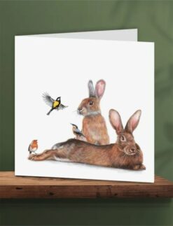 Daphne's Diary Rabbit Birthday Card