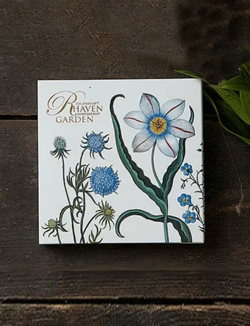 Daphne's Diary Square cards ‘renaissance garden’