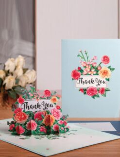 Daphne's Diary Thank you pop up 3D card