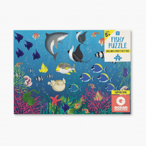 Fish puzzle for children - 100 pieces