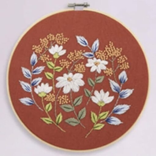 Daphne's Diary Stereoscopic Embroidered Flower pack