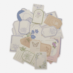 Etiketten 'Klassische Blumen' Klein
