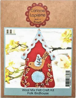 Alternative view of Wolmix vilt knutselset 'Vogelhuisje'