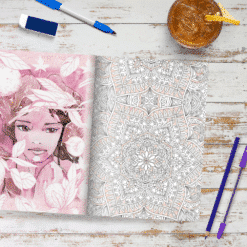 Alternative view of Daphne's Diary Mindfulness Colouring Book