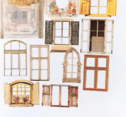 10 pieces 'Window frame'