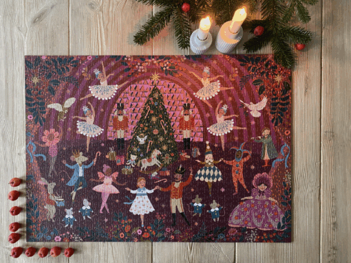 Weihnachts-Ballett-Puzzle 1000 Teile – Bild 2