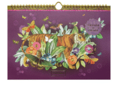 Birthday calendar 'Purple'
