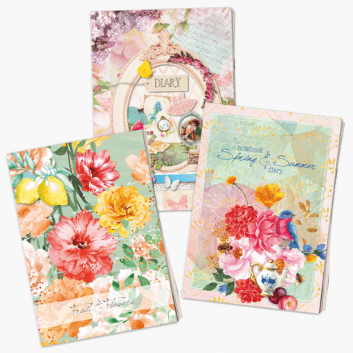 Daphne's Diary A4 Notizbuch-Set 3er-Pack