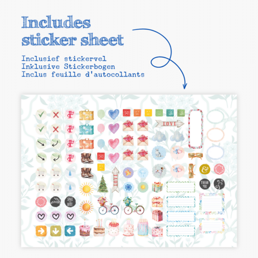 Calendrier Anniversaire Daphne’s Diary avec Feuille d’Autocollants – Image 4