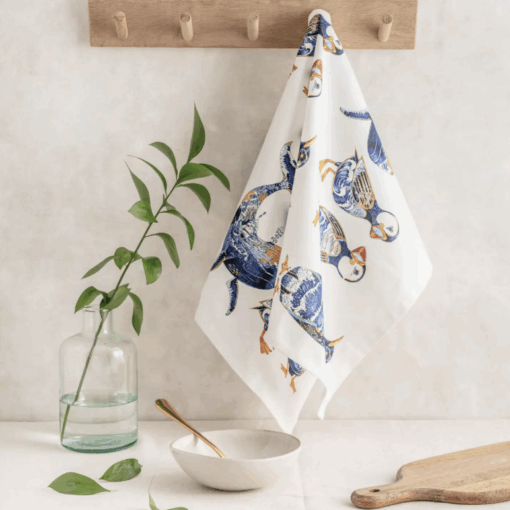 Tea Towel 'Ocean' - Image 4