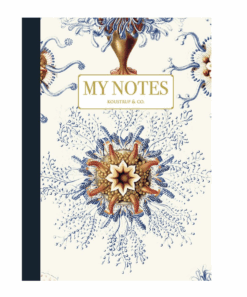 Notebook - Haeckel Blue -Red