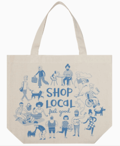 Winkel lokale draagtas