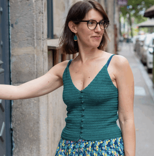 Häkelmuster – Axelle Top – Bild 4