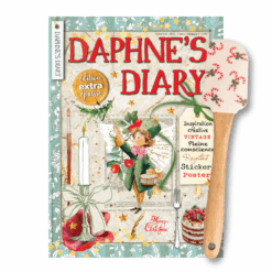 Daphne’s Diary Weihnachtsausgabe extra dick 08-2025 Deutsch + kostenlose Weihnachtsspatel