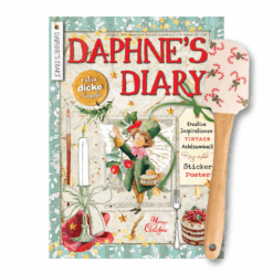 Daphne’s Diary Édition de Noël extra-épaisse 08-2025 Français + spatule de Noël offerte