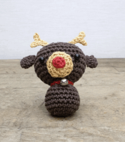 Alternative view of DIY crochet kit - Mini Reindeer