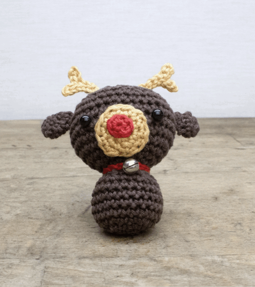 DIY crochet kit - Mini Reindeer - Image 2