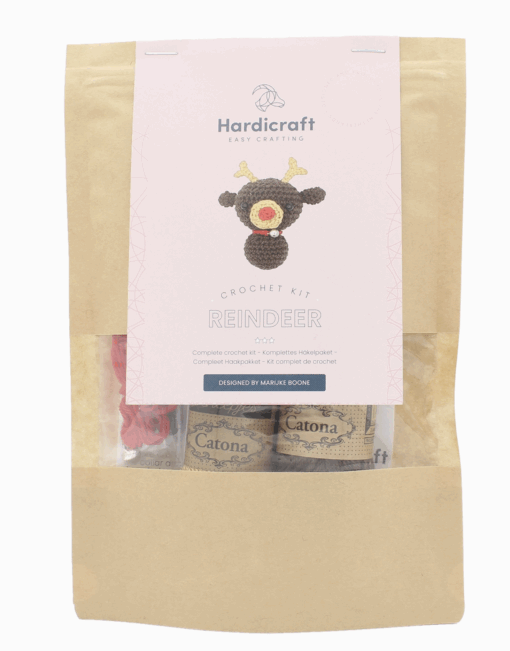 DIY crochet kit - Mini Reindeer - Image 3