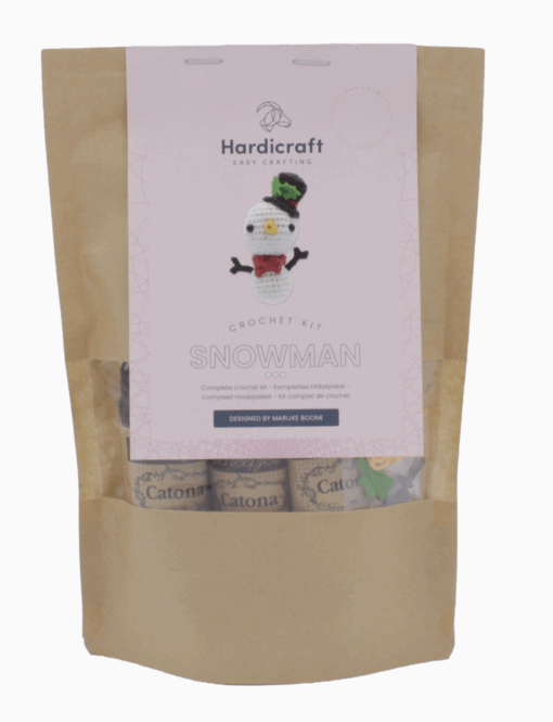 DIY crochet kit - Mini Snowman - Image 2