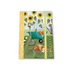 A6-Notizbuch „Im Garten“