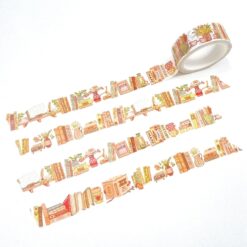 Alternative view of Never-ending bookshelf washi-tape