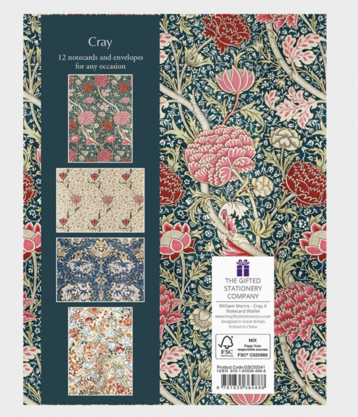 Notecard Wallet - William Morris - Cray A - Image 3