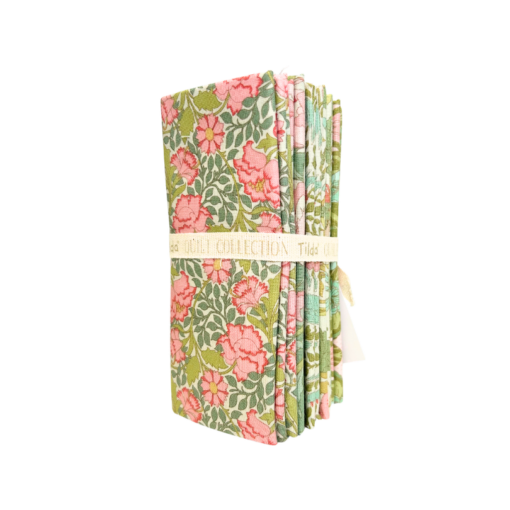 Tilda Songbird Fat Quarter Bundle 5 fabrics 50 x 55cm - Image 3