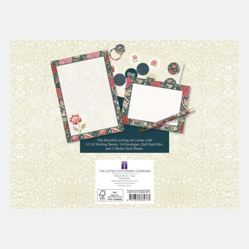 Set d'écriture William Morris - Cray – Image 3